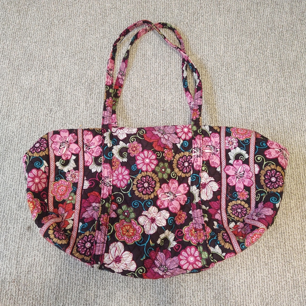 Vera Bradley Large Floral Duffle Bag